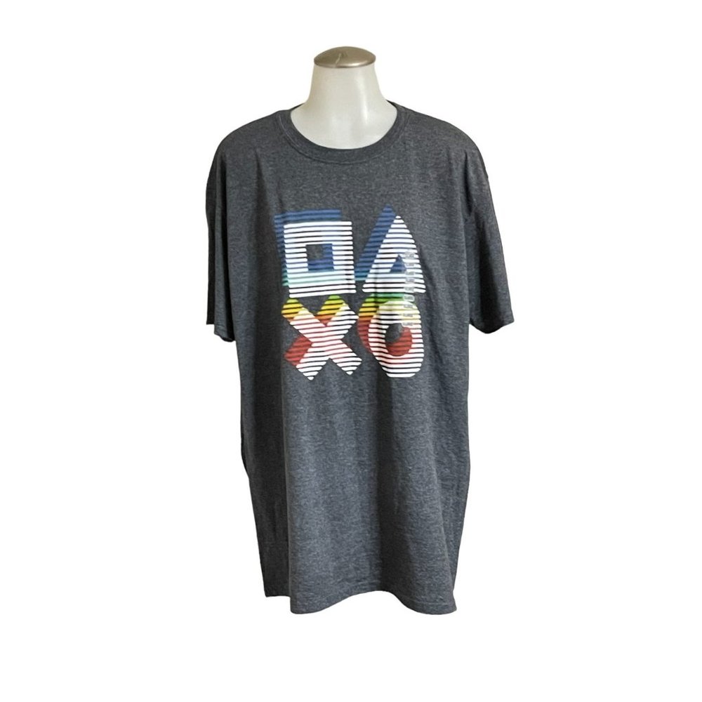NWT-PlayStation.Women-Men‎ Game Logo Grey  Color  T-Shirt Size XL